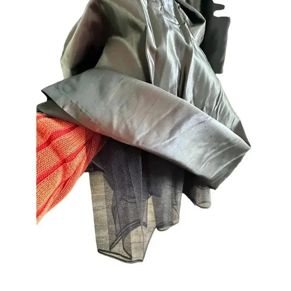 Scott McClintock Women's Black & Silver Sleeveless Evening Wedding Dress Size 12 - Picture 9 of 10